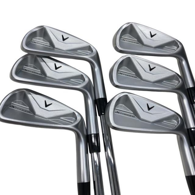 【中古】 キャロウェイ X FORGED(2026) 8S アイアンセット IR 純正特注シャフト (フレックスS) メンズ 男性用 右利き 右用 Bランク ゴルフクラブ