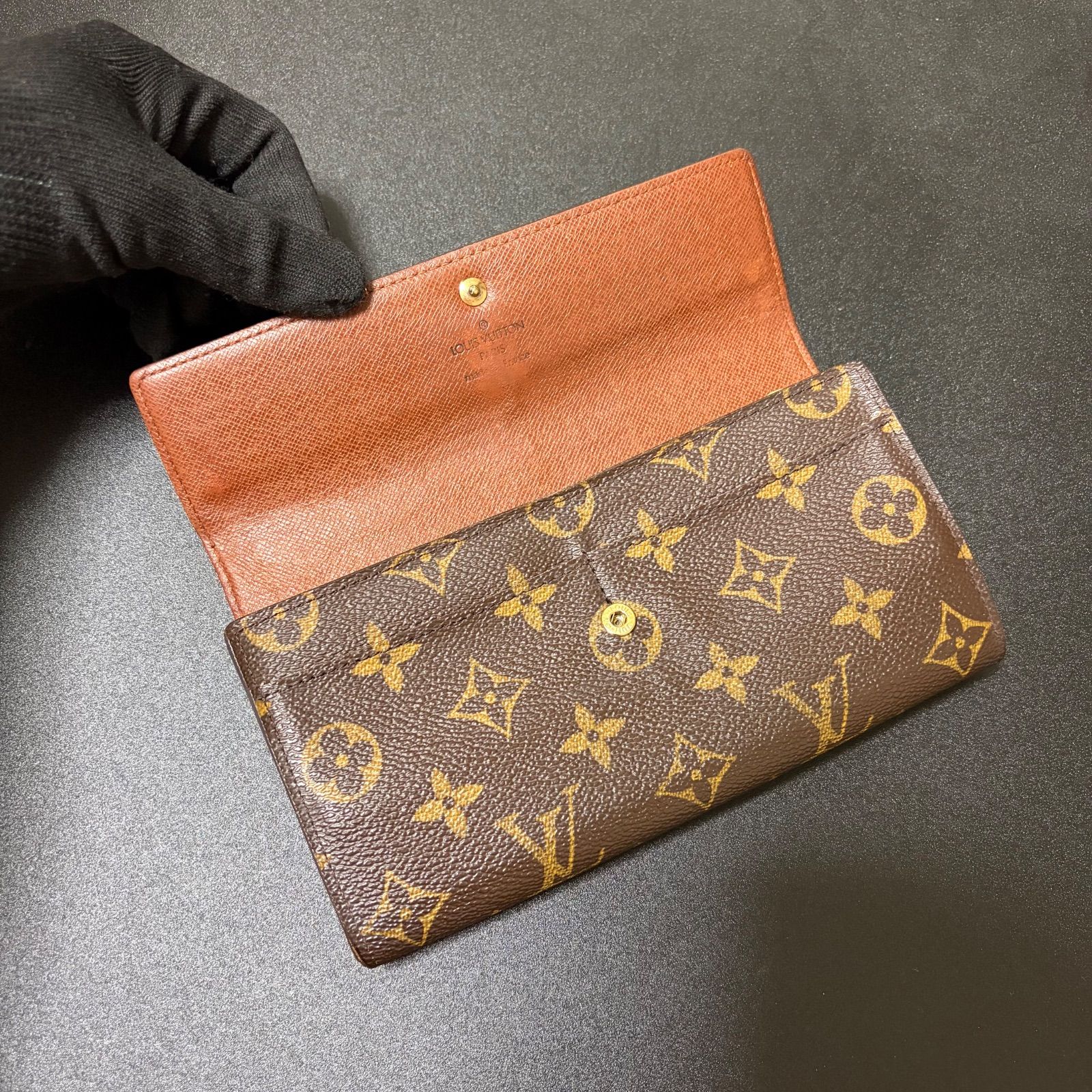 d70 ポルトモネ クレディ ポルトフォイユ サラ 旧型 Louis Vuitton