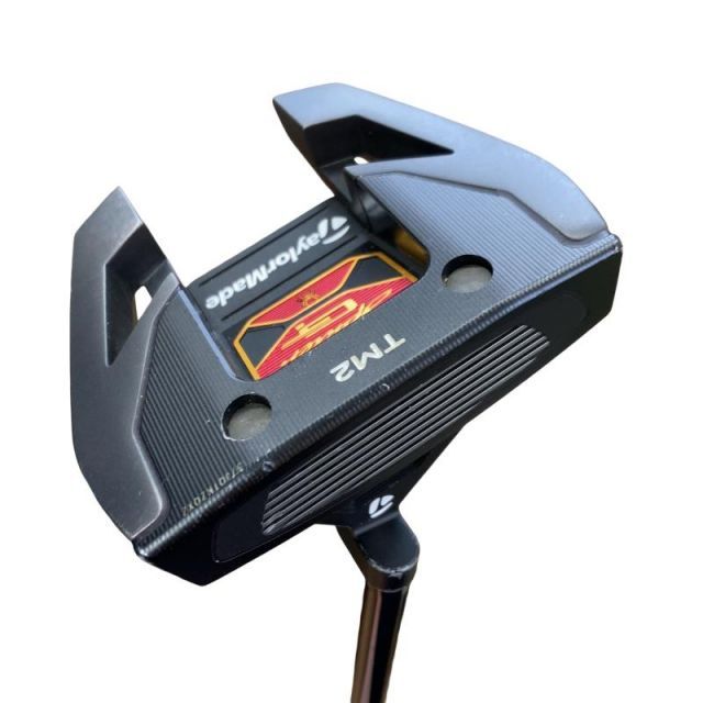 【中古】 テーラーメイド Spider GT BLACK TM2 33インチ パター PT スチール (フレックスその他) メンズ 男性用 右利き 右用 Dランク ゴルフクラブ