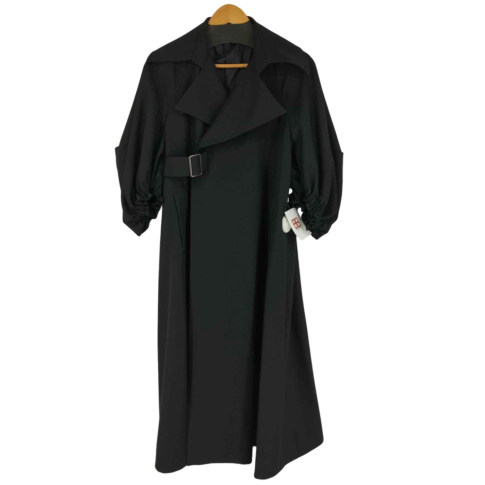 ヨウジヤマモト Yohji Yamamoto 24AW COLLECTIONS アーミーギャバジン袖バルーンコート メンズ JPN:1