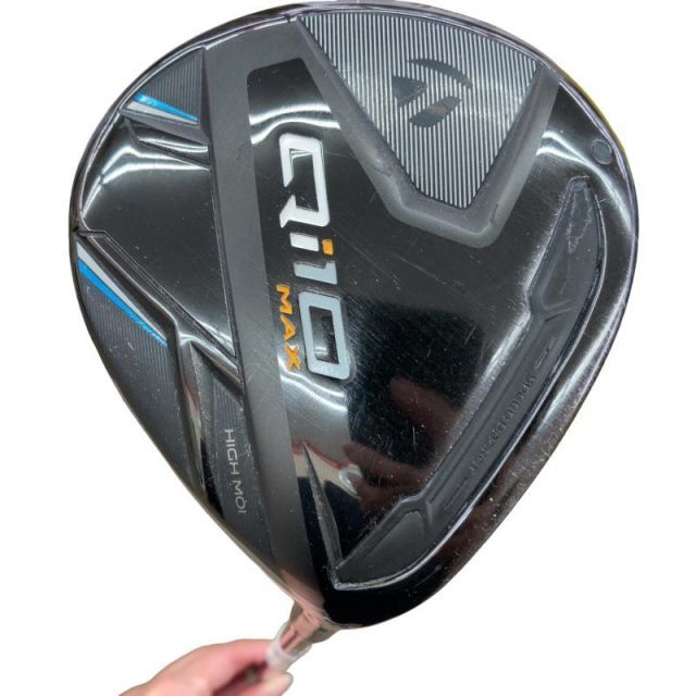 【中古】 テーラーメイド Qi10 MAX 5W フェアウェイウッド FW 純正特注シャフト (フレックスS) メンズ 男性用 右利き 右用 Cランク ゴルフクラブ