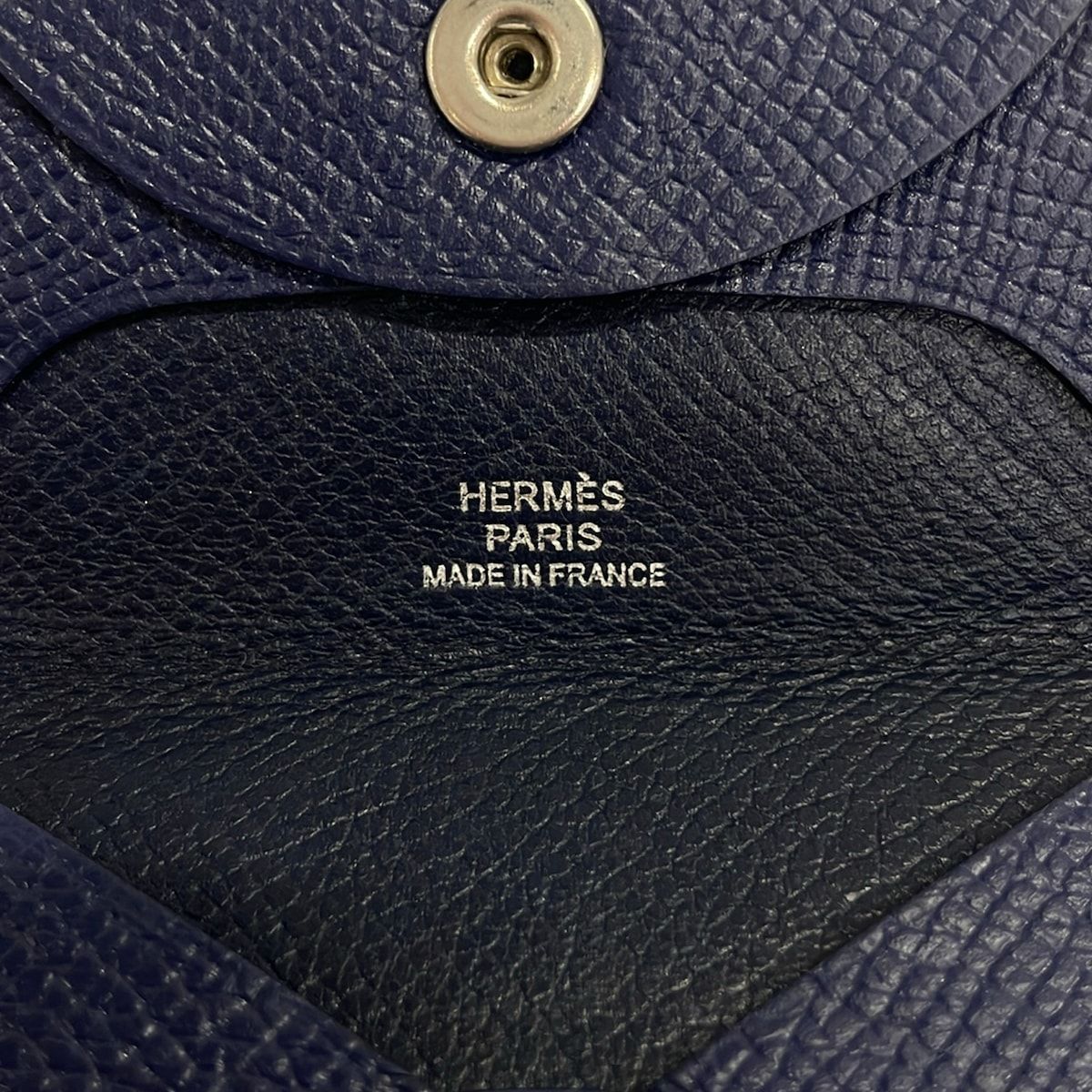 HERMES(エルメス) コインケース美品 バスティア ブルーニュイ - メルカリ