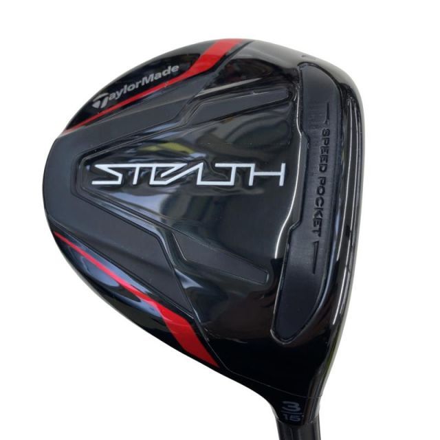 【中古】 テーラーメイド STEALTH 3W フェアウェイウッド FW TENSEI RED TM50(STEALTH FW) (フレックスR) メンズ 男性用 右利き 右用 Cランク ゴルフクラブ