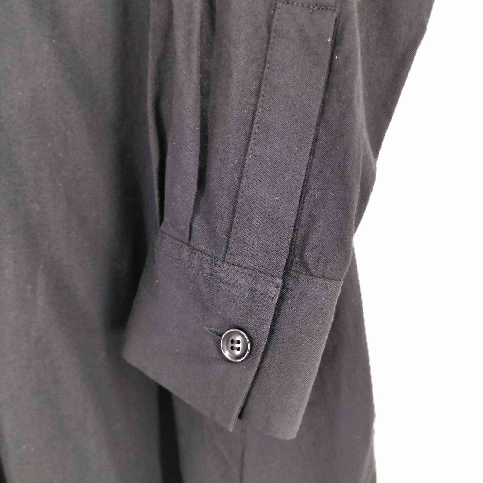 ワイズ Ys 26SS WOOL BREND TWILL MILITARY LONG DRESS レディース JPN：1