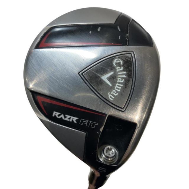 【中古】 キャロウェイ RAZR FIT 5W フェアウェイウッド FW RAZR FIT SERIES 55w (フレックスSR) メンズ 男性用 右利き 右用 Dランク ゴルフクラブ