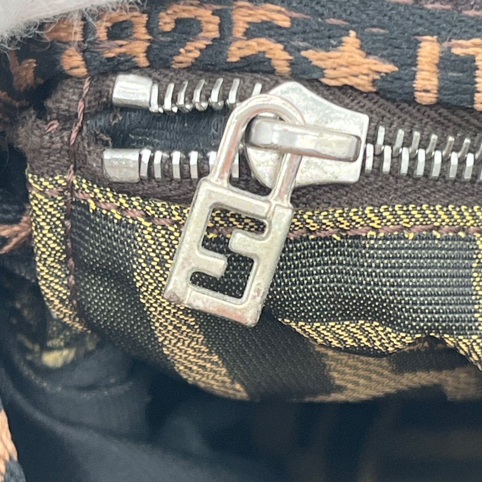 FENDI フェンディ ズッカ柄 FF金具 ワンショルダーバッグ アクセサリー