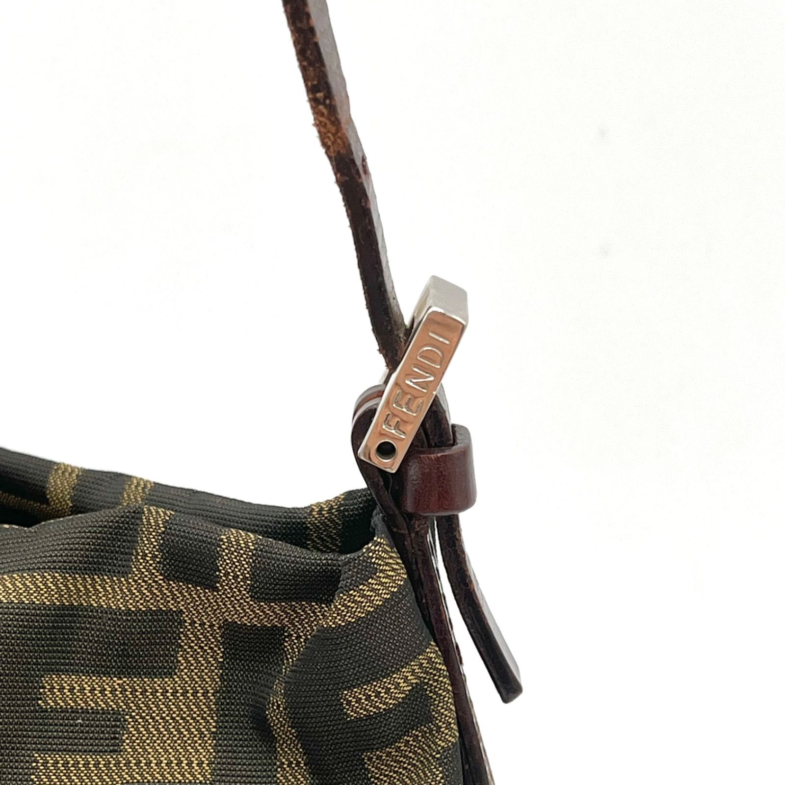 FENDI フェンディ ズッカ柄 FF金具 ワンショルダーバッグ アクセサリー