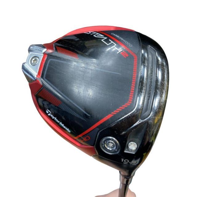 【中古】 テーラーメイド STEALTH2 HD 10.5° ドライバー DR TENSEI RED TM50(STEALTH DR) (フレックスSR) メンズ 男性用 右利き 右用 Dランク ゴルフクラブ