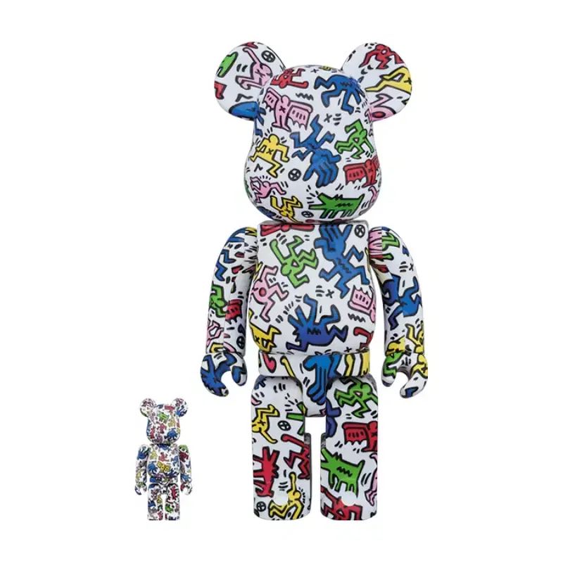BE@RBRICK(ベアブリック) キースヘリング 100% & 400% 未開封