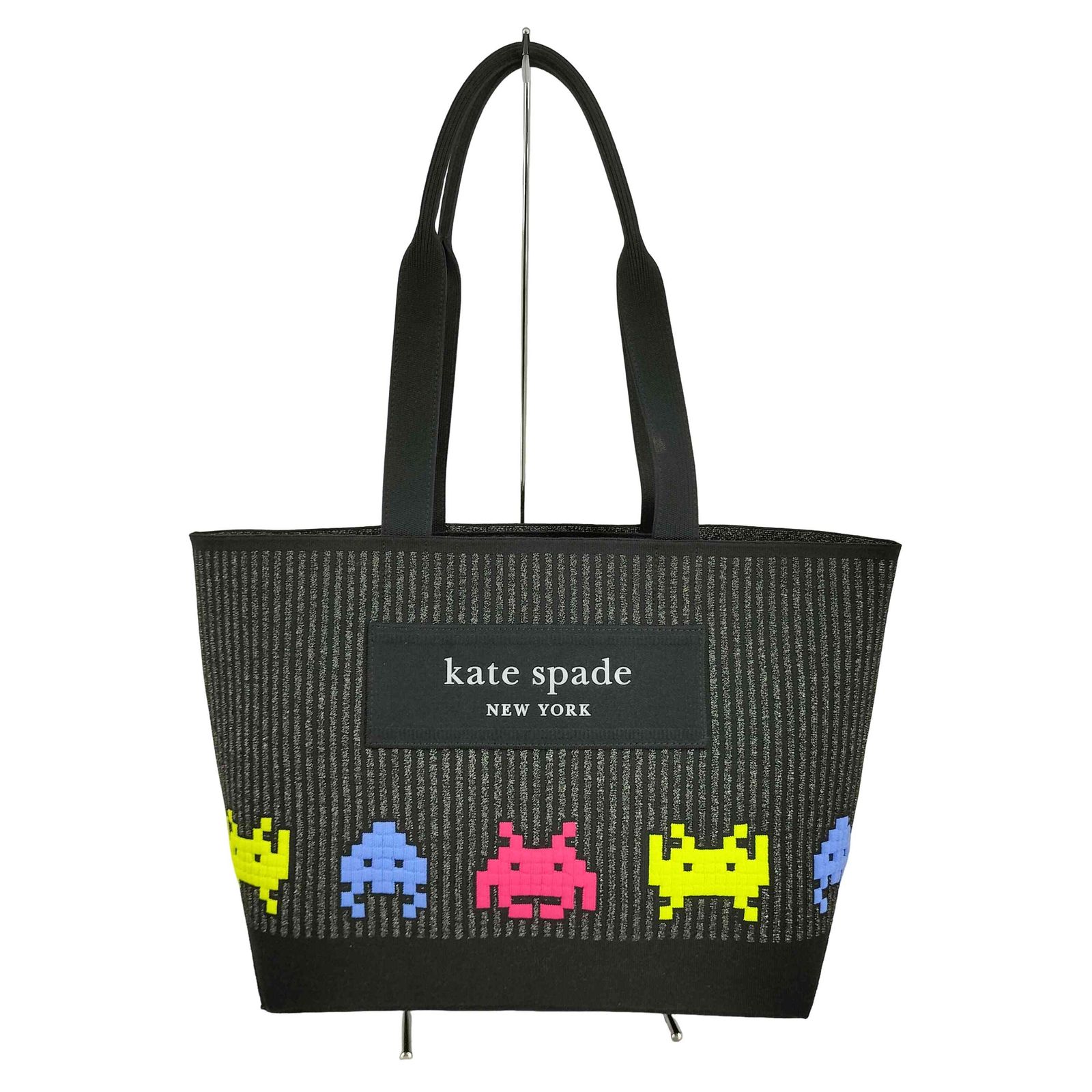 ケイトスペードニューヨーク kate spade NEW YORK スペース インベーダー ニューヨーク ニット ジャガード トート レディース 表記無