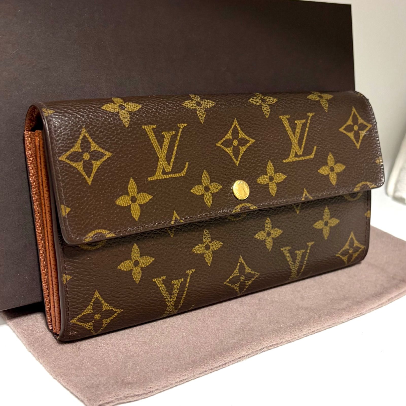d69 ポルトフォイユ サラ 旧型 Louis Vuitton ルイ ヴィトン 2つ 折り