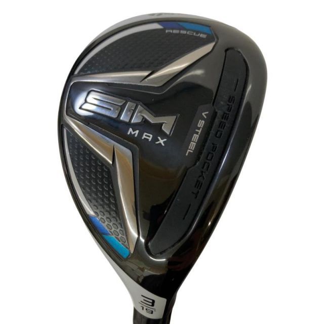 【中古】 テーラーメイド SIM MAX U3 ユーティリティ UT TENSEI BLUE TM60(UT) (フレックスS) メンズ 男性用 右利き 右用 Cランク ゴルフクラブ