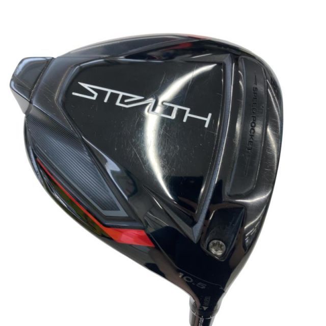 【中古】 テーラーメイド STEALTH 10.5° ドライバー DR TENSEI RED TM50(STEALTH DR) (フレックスS) メンズ 男性用 右利き 右用 Cランク ゴルフクラブ