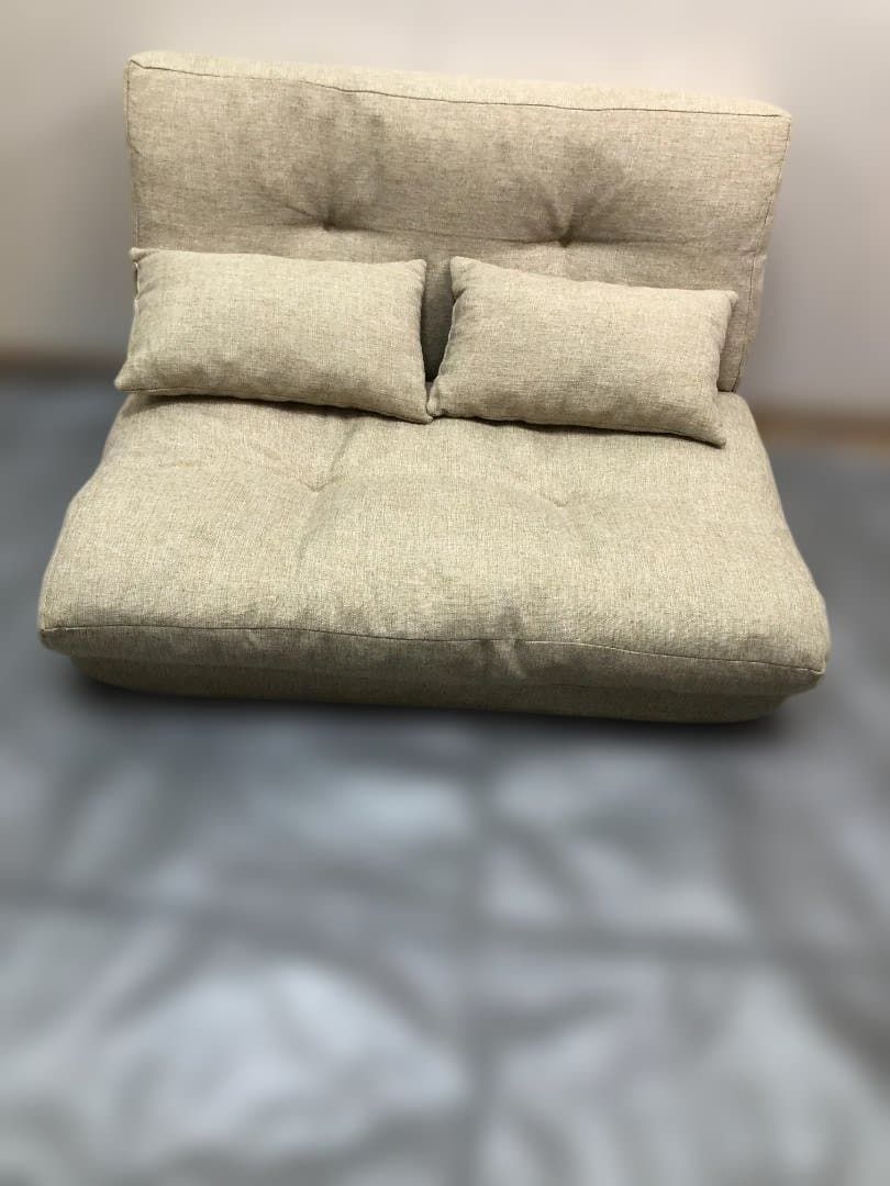 ROOM ESSENCE LSS-18BE 3WAYソファベッド ベージュ クッション2個付 ROOM ESSENCE LSS-18BE 3WAYソファベッド ベージュ クッション2個付