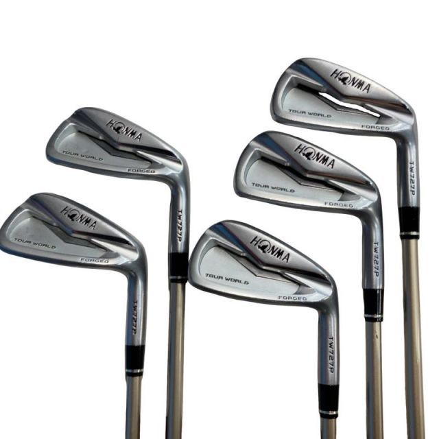 【中古】 本間ゴルフ TOUR WORLD TW727P FORGED 6S アイアンセット IR VIZARD I55 (フレックスS) メンズ 男性用 右利き 右用 Dランク ゴルフクラブ
