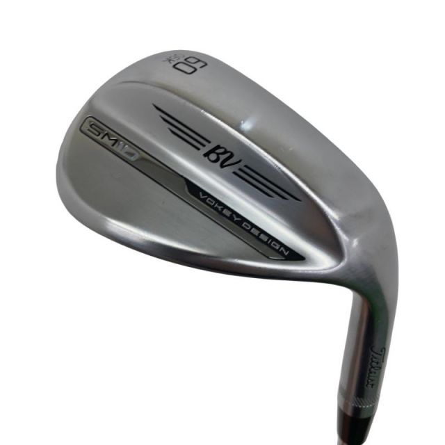 【中古】 タイトリスト VOKEY SPIN MILLED SM10 ツアークロム 60°/06°K ウェッジ WG リシャフト (フレックスその他) メンズ 男性用 右利き 右用 Cランク ゴルフクラブ