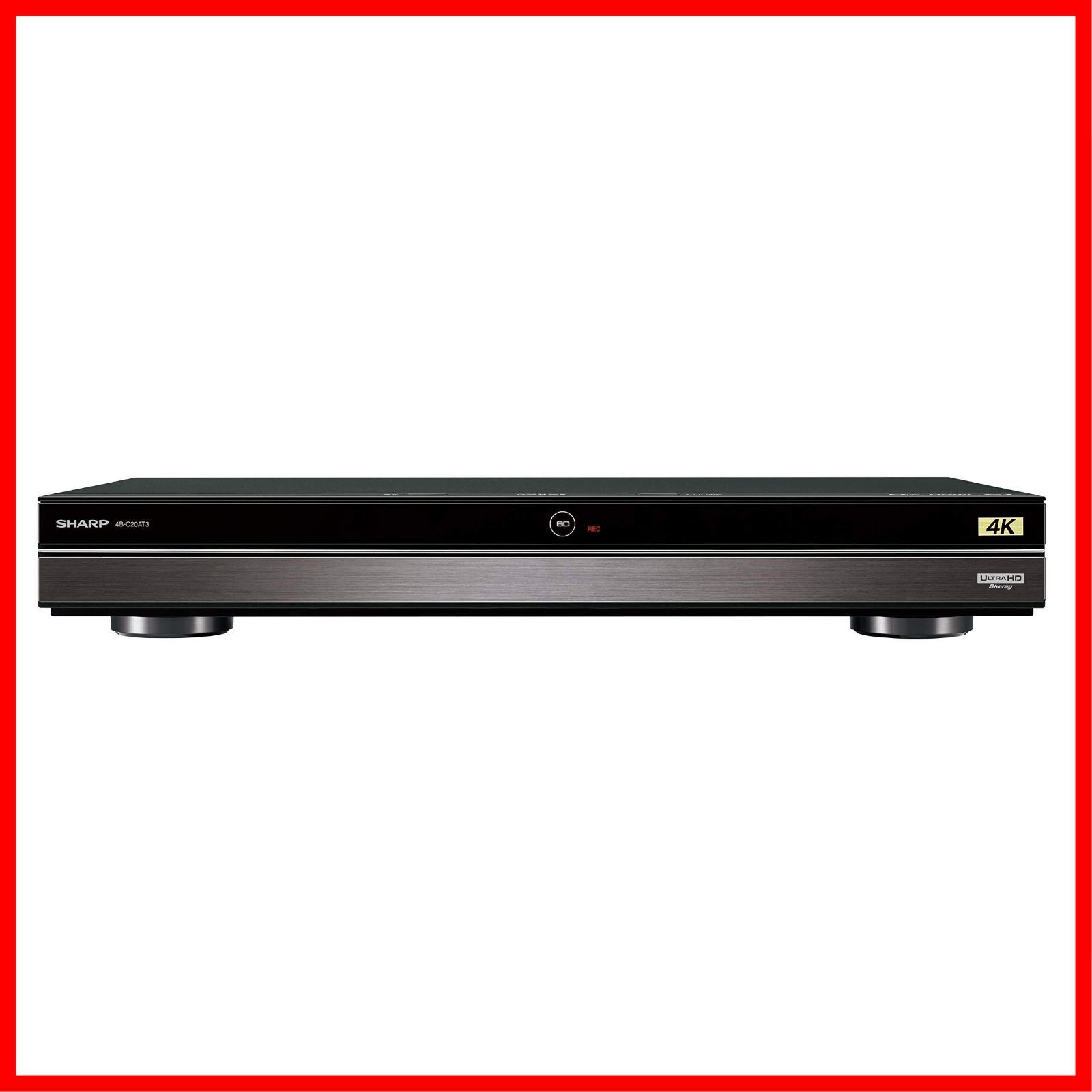 SHARP 4Kレコーダー 2TB 3チューナー Amazon.co.jp: シャープ 2TB 3