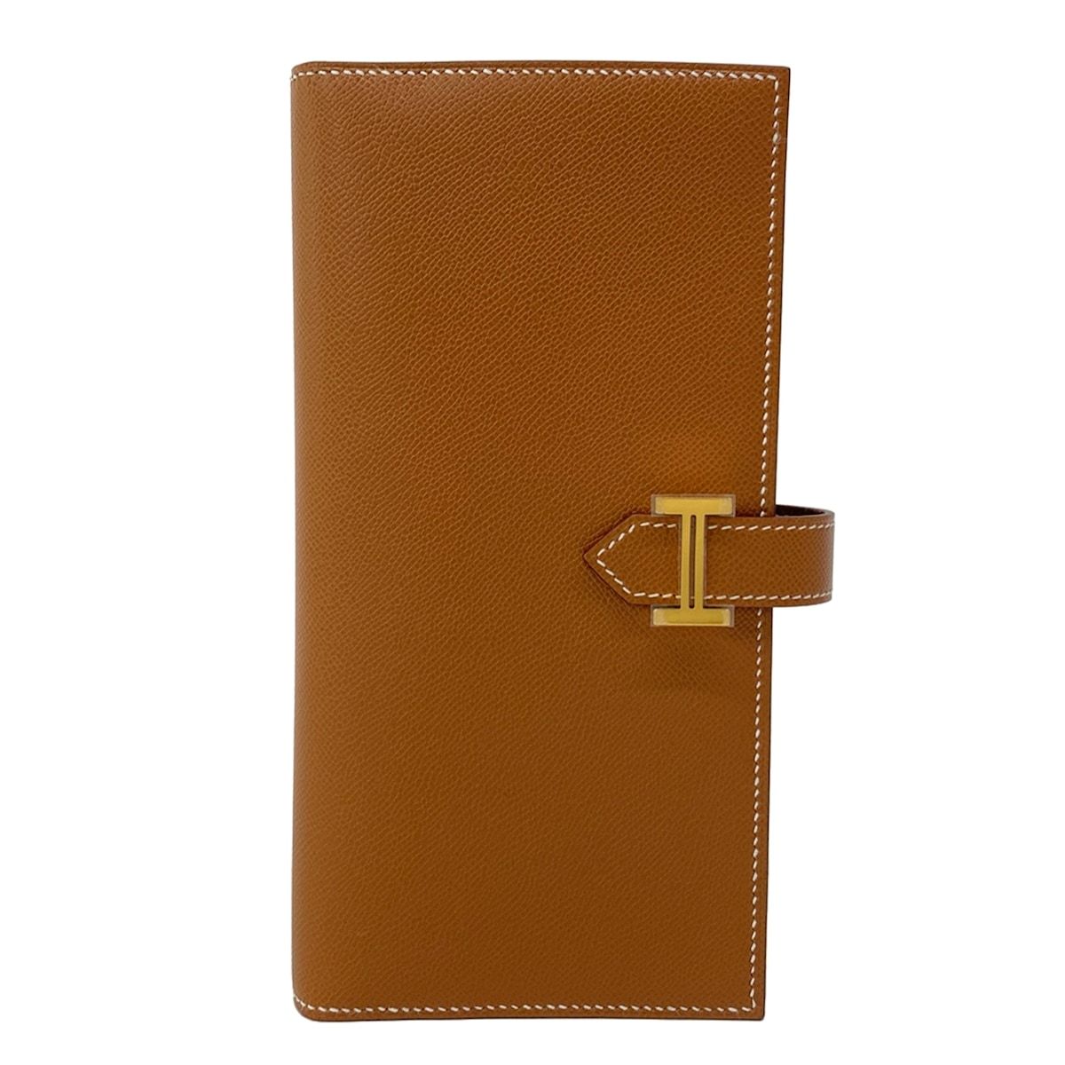 HERMES(エルメス) 長財布美品 ベアンスフレ ゴールド 新型金具/ゴールド金具