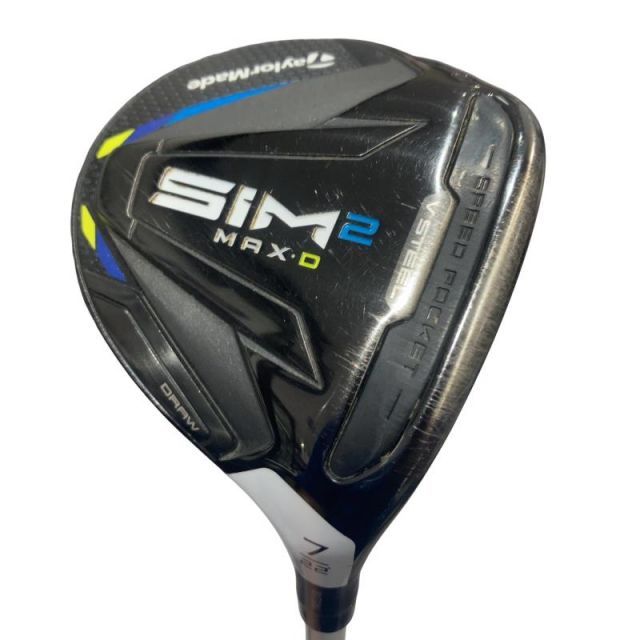 【中古】 テーラーメイド SIM2 MAX-D 7W レディース フェアウェイウッド FW TENSEI BLUE TM40(SIM2 FW) (フレックスL) レディース 女性用 右利き 右用 Cランク ゴルフクラブ