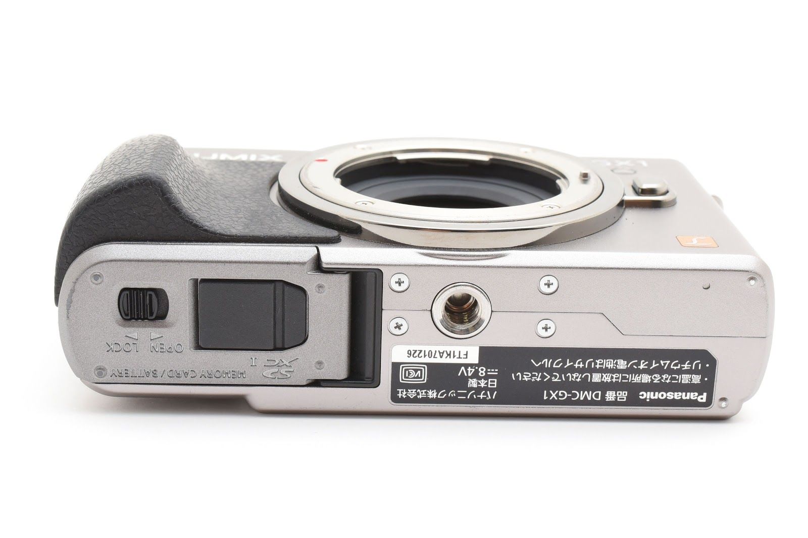 ☆良品☆ パナソニック Panasonic ショット数1900回 LUMIX DMC-GX1-S