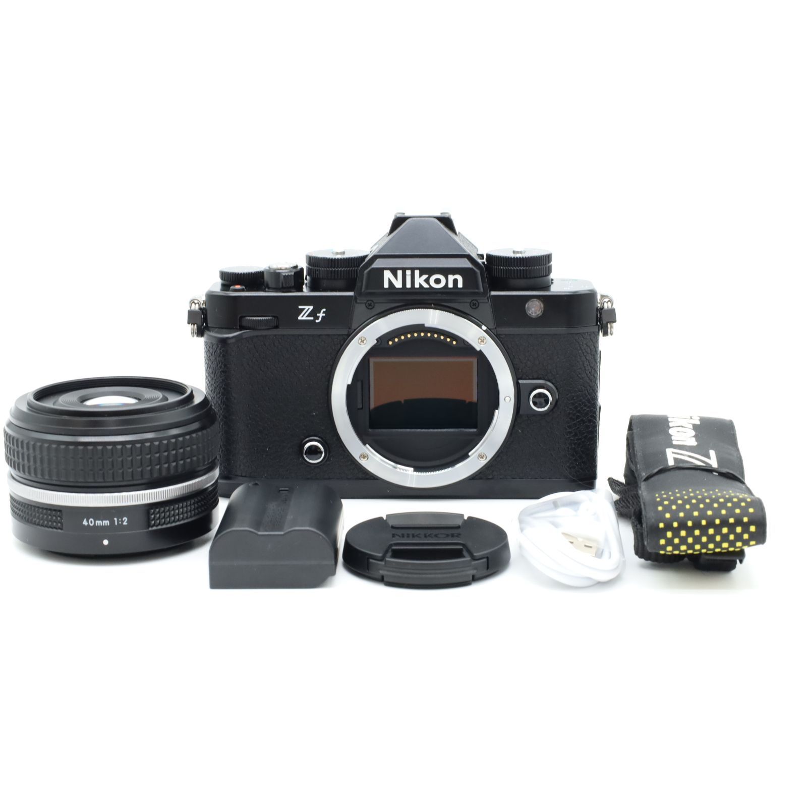 ショット数56回 未使用に近い Nikon Z f SE 40mm レンズキット ミラーレス 動作確認済 #P018008