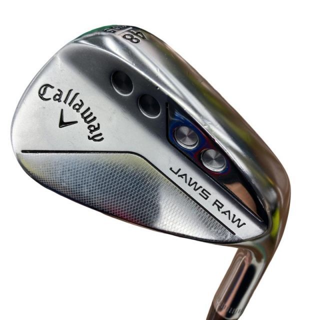 【中古】 キャロウェイ JAWS RAW クロムメッキ 48°/10°S ウェッジ WG Dynamic Gold (フレックスS) メンズ 男性用 右利き 右用 Cランク ゴルフクラブ