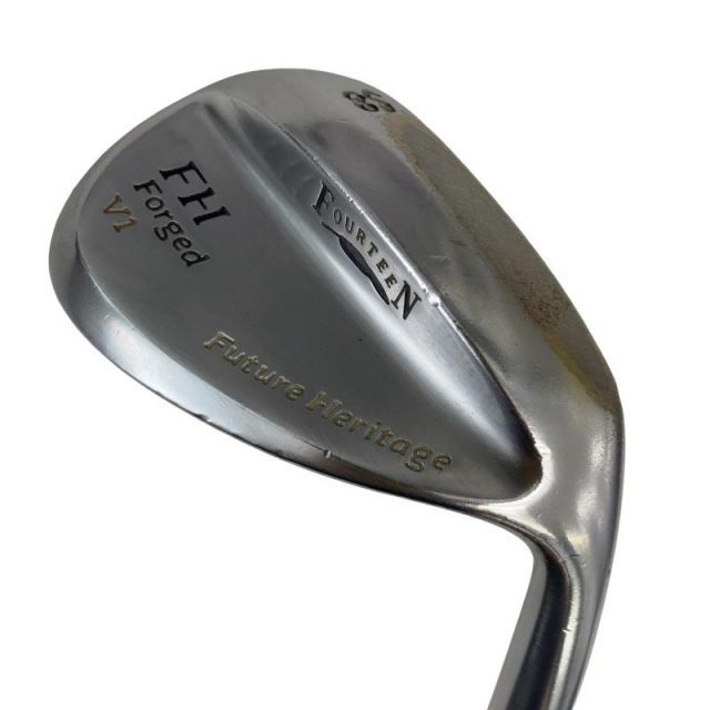 【中古】 フォーティーン FH Forged V1 ニッケルクロムメッキ 58° ウェッジ WG TS-114w (フレックスその他) メンズ 男性用 右利き 右用 Dランク ゴルフクラブ