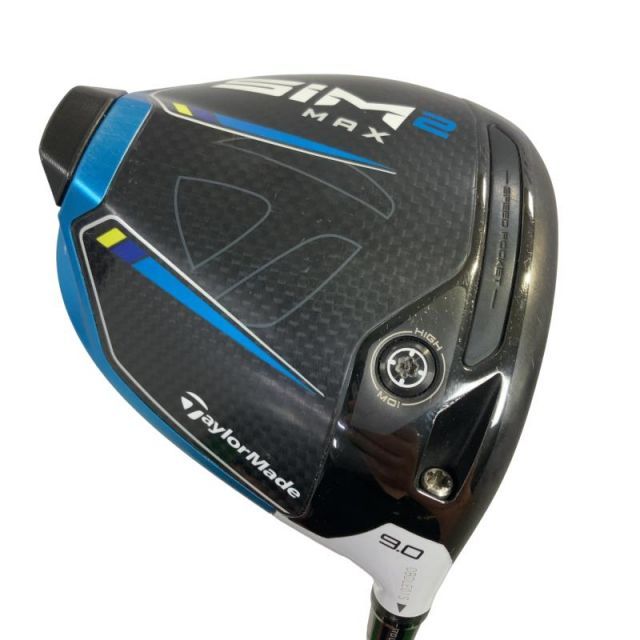 【中古】 テーラーメイド SIM2 MAX 9° ドライバー DR リシャフト (フレックスその他) メンズ 男性用 右利き 右用 Cランク ゴルフクラブ