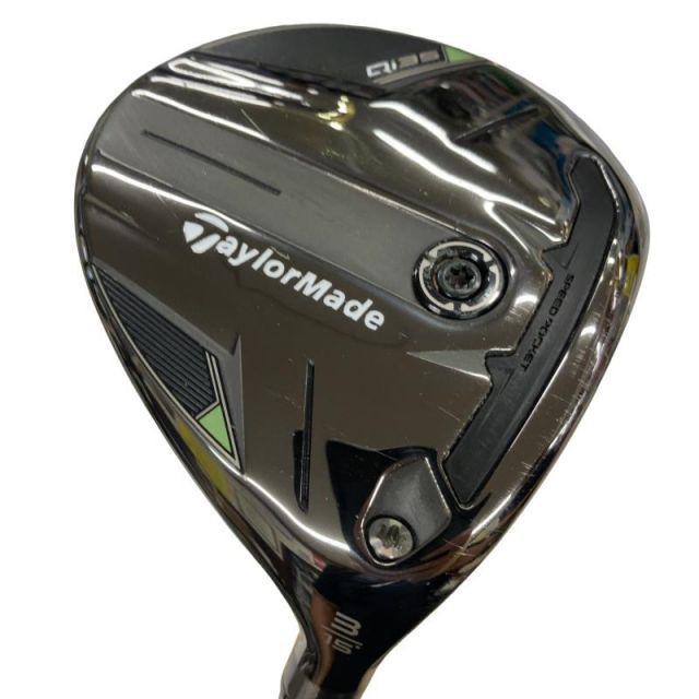 【中古】 テーラーメイド Qi35 3W フェアウェイウッド FW Diamana SILVER TM55(Qi35 FW) (フレックスS) メンズ 男性用 右利き 右用 Cランク ゴルフクラブ