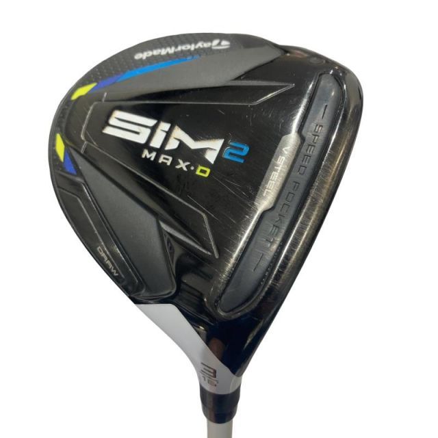 【中古】 テーラーメイド SIM2 MAX-D 3W レディース フェアウェイウッド FW TENSEI BLUE TM40(SIM2 FW) (フレックスL) レディース 女性用 右利き 右用 Cランク ゴルフクラブ