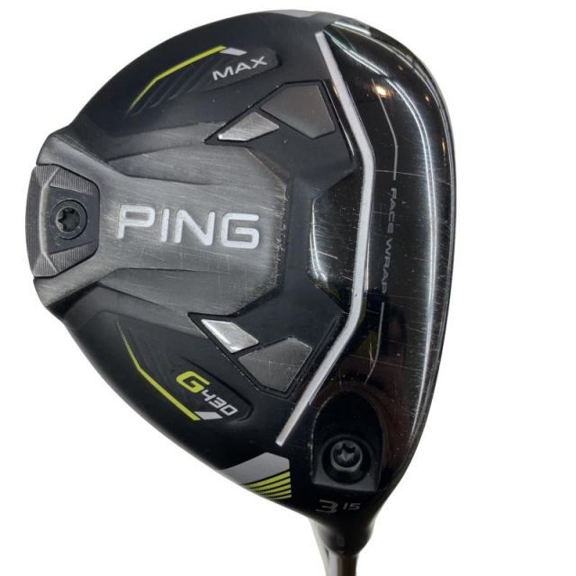 【中古】 ピン G430 MAX 3W フェアウェイウッド FW PING TOUR 2.0 CHROME 65(FW) (フレックスS) メンズ 男性用 右利き 右用 Cランク ゴルフクラブ