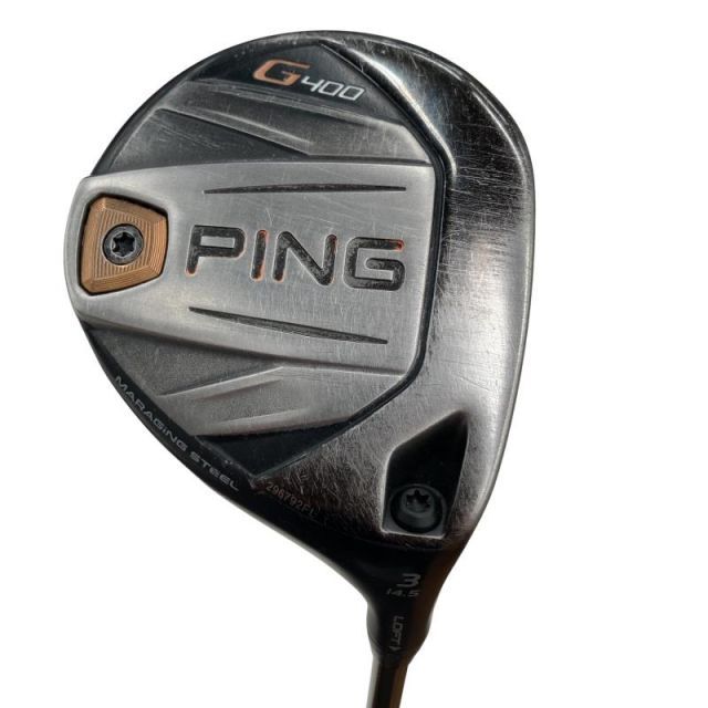 【中古】 ピン G400 3W フェアウェイウッド FW ALTA J CB(FW) (フレックスS) メンズ 男性用 右利き 右用 Dランク ゴルフクラブ