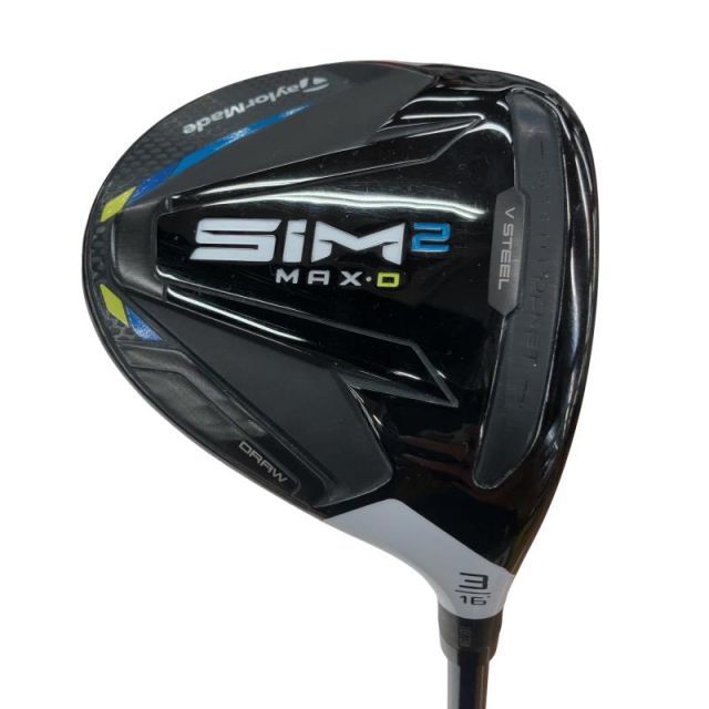 【中古】 テーラーメイド SIM2 MAX-D 3W フェアウェイウッド FW TENSEI BLUE TM50(SIM2 FW) (フレックスS) メンズ 男性用 右利き 右用 Cランク ゴルフクラブ