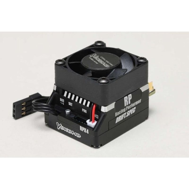 メーカー正規品 新品 YOKOMO ヨコモ RPX4 コンペティション ESC ドリフトスペック ブラック BL-RPX4DB 高性能ブラシレスESC