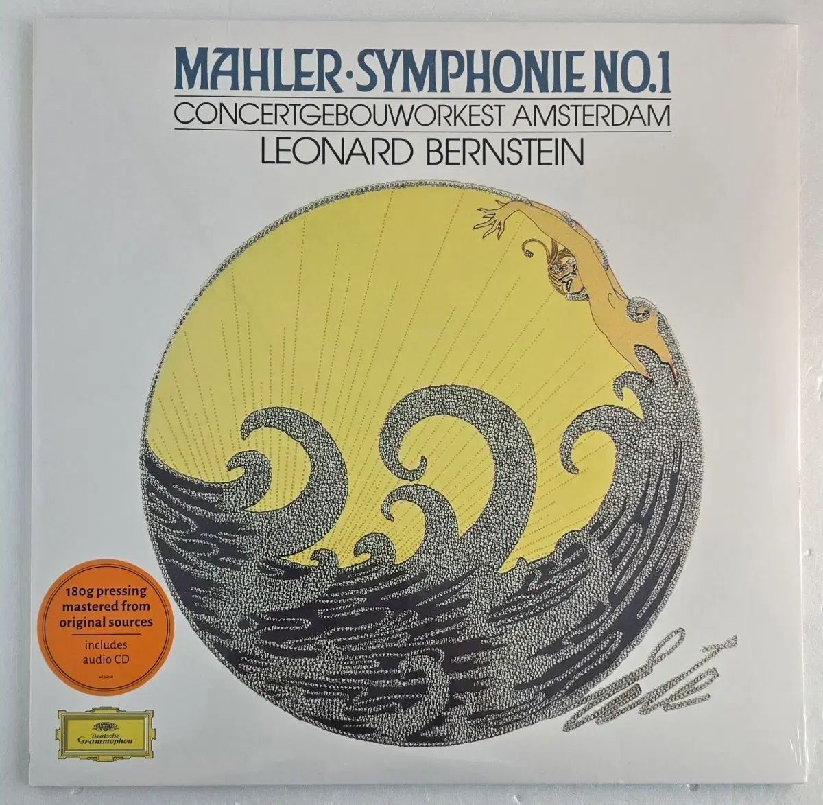 バーンスタイン マーラー 交響曲 1 回 180g LP + CD スペシャルエディション 未開封