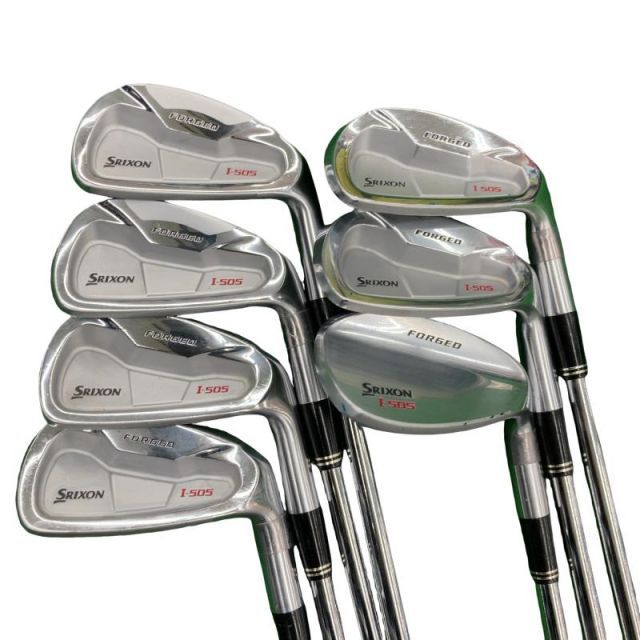 【中古】 ダンロップ SRIXON I-505 8S アイアンセット IR NS PRO 950GH (フレックスS) メンズ 男性用 右利き 右用 Cランク ゴルフクラブ