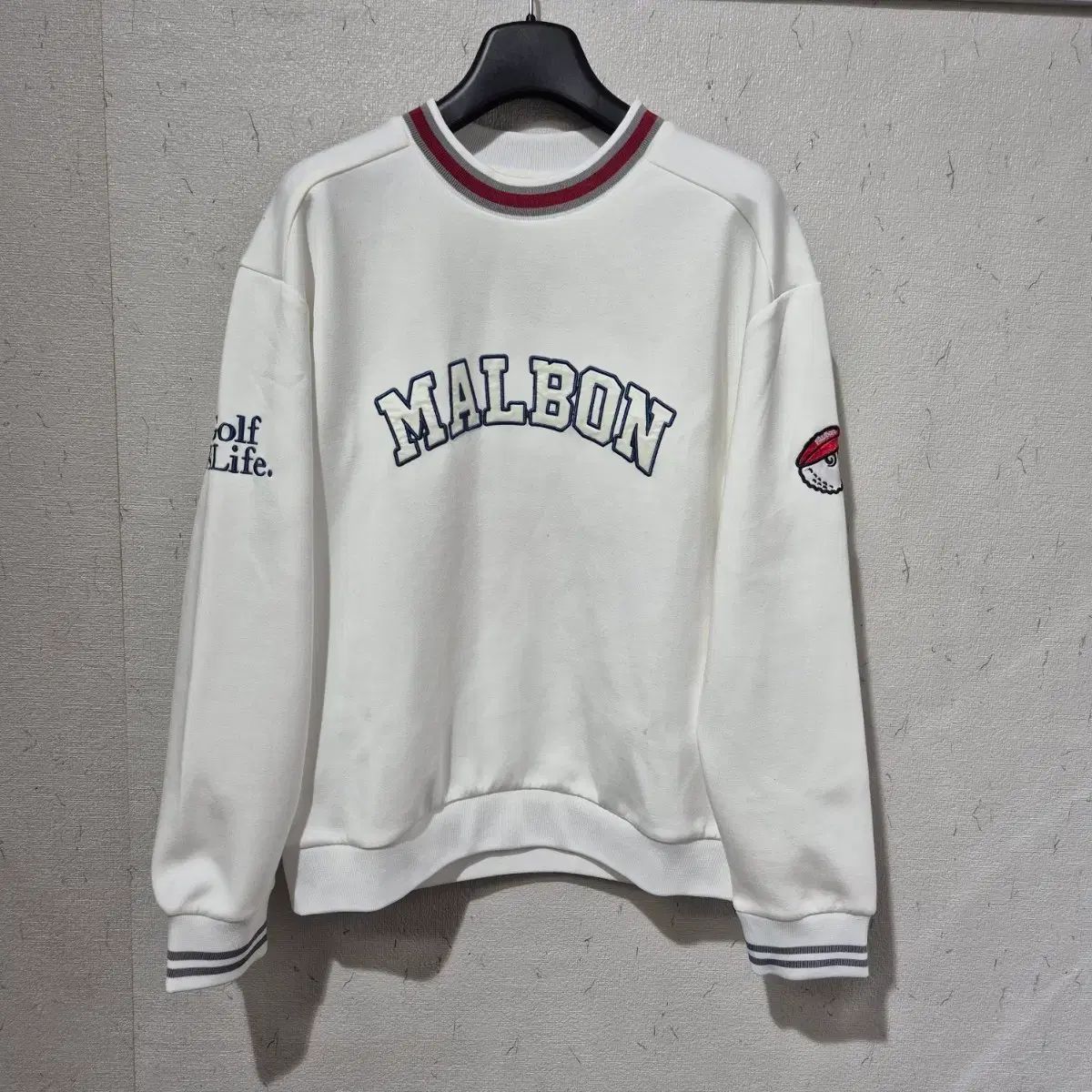マルボンゴルフ 白 スウェット Tシャツ