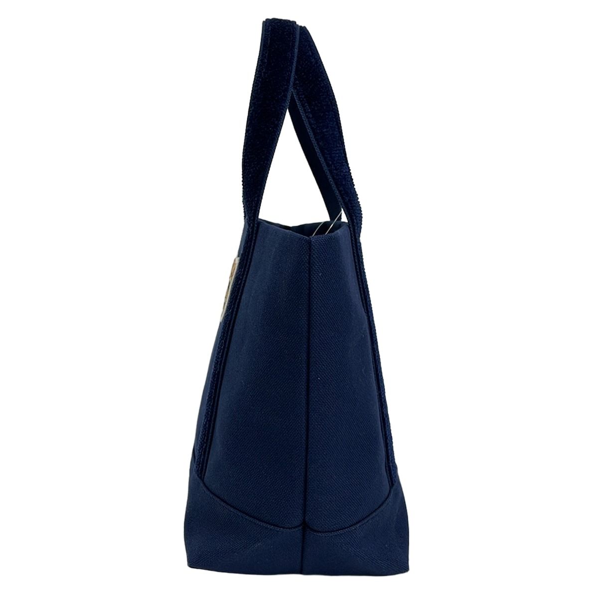 FEILER(フェイラー) トートバッグ美品 - ネイビー×ライトブラウン