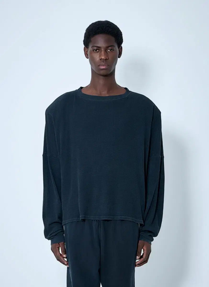 L greg ross ショルダパッド サーマルスウェット