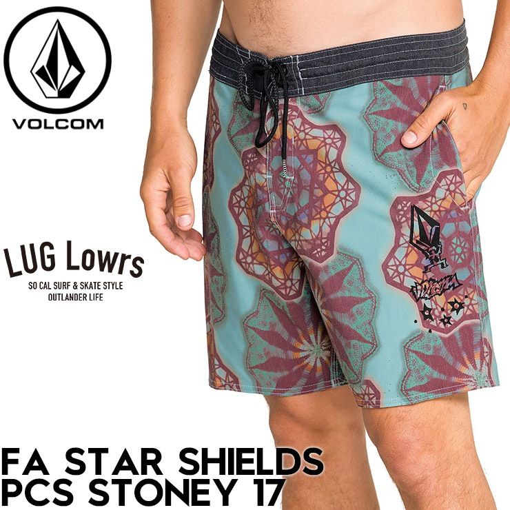 VOLCOM ボルコム ボードショーツ メンズ サーフパンツ 水着 海パン 17インチ ストレッチ FA STAR SHIELDS PCS STONEY 17 VBS262006 26SS 日本代理店正規品 6,778円