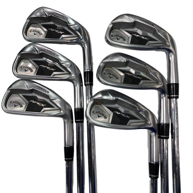 【中古】 キャロウェイ APEX(2019) 6S アイアンセット IR NS PRO MODUS3 TOUR105 (フレックスS) メンズ 男性用 右利き 右用 Cランク ゴルフクラブ