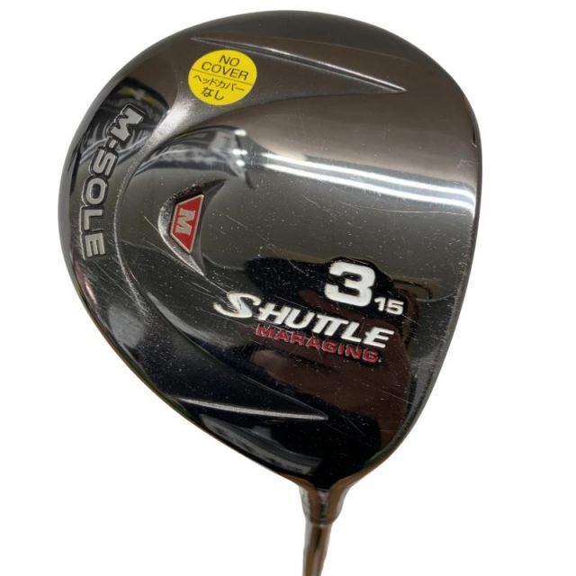 【中古】 マジェスティゴルフ(旧マルマン) SHUTTLE M-SOLE 3W フェアウェイウッド FW SHUTTLE NBP Type03 (フレックスR) メンズ 男性用 右利き 右用 Cランク ゴルフクラブ