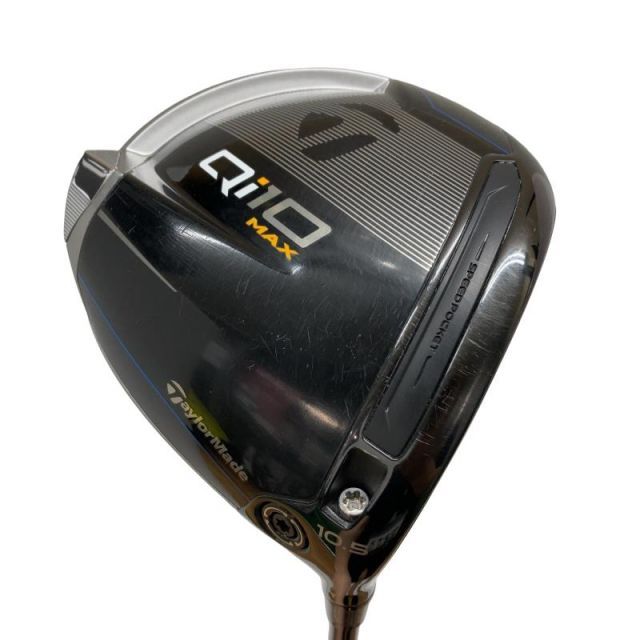 【中古】 テーラーメイド Qi10 MAX 10.5° ドライバー DR Diamana BLUE TM50(Qi10 DR) (フレックスSR) メンズ 男性用 右利き 右用 Cランク ゴルフクラブ