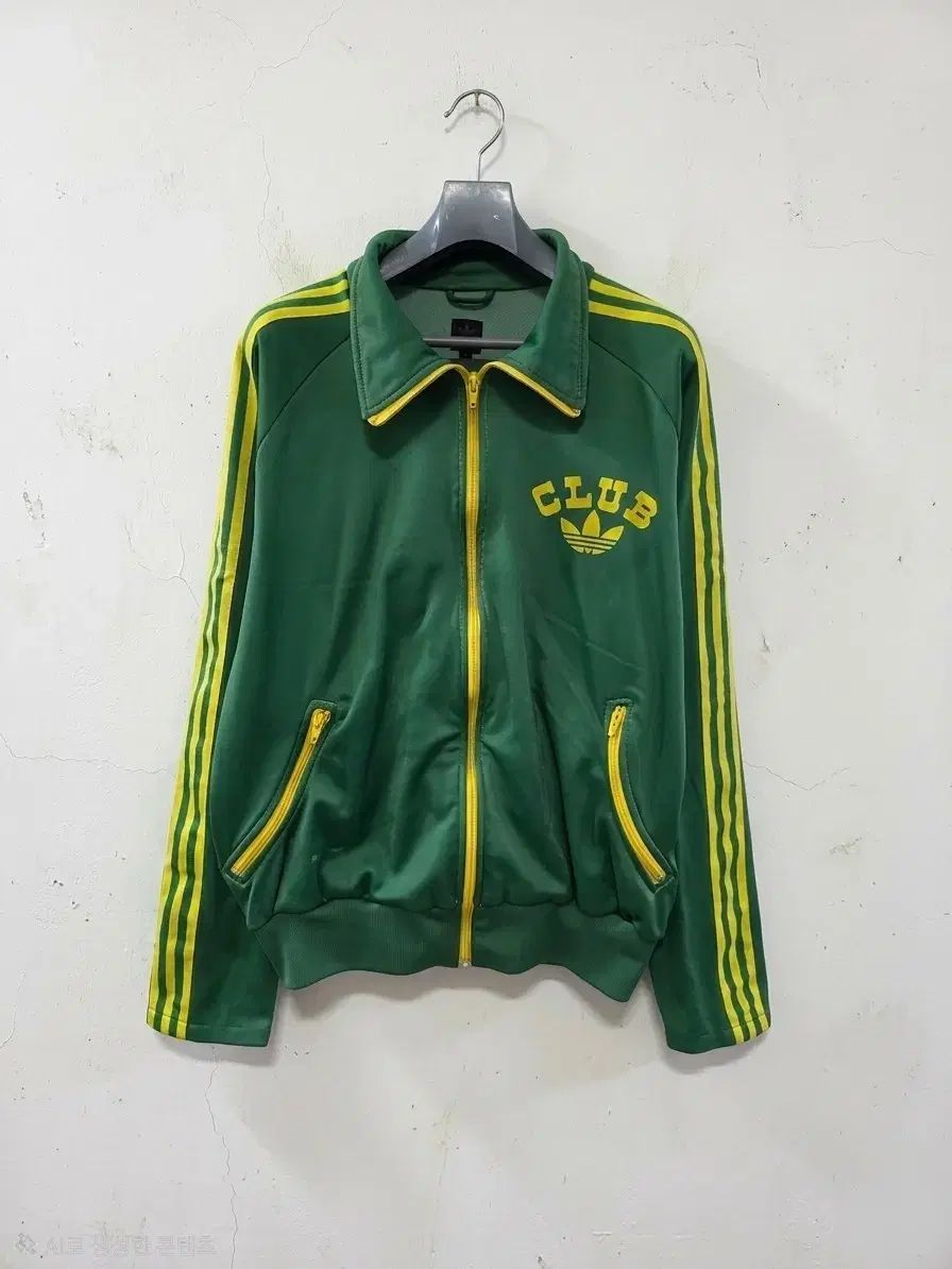 アディダス ヴィンテージ CLUB トラック ジャケット グリーン L
