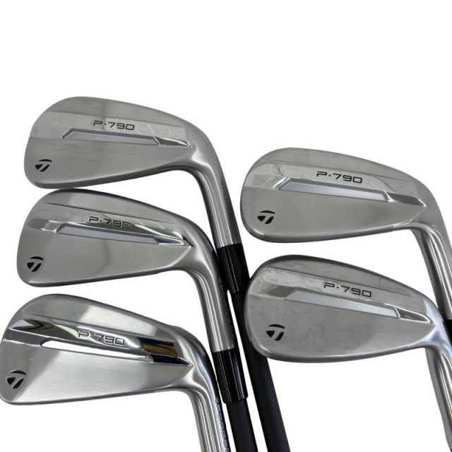 【中古】 テーラーメイド Taylor Made P・790(2025) 5S アイアンセット IR 純正特注シャフト (フレックスS) メンズ 男性用 右利き 右用 Cランク ゴルフクラブ
