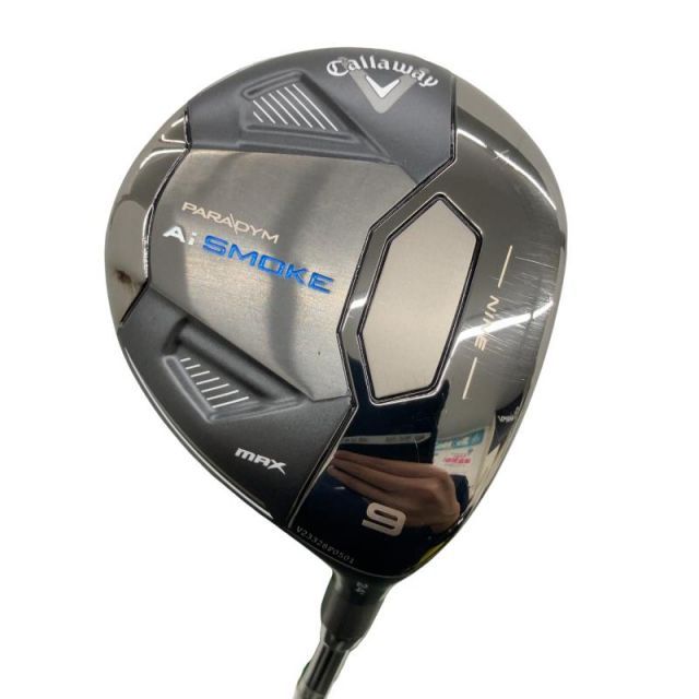 【中古】 キャロウェイ PARADYM Ai SMOKE MAX 9W フェアウェイウッド FW TENSEI 50 for CW(Ai SMOKE FW) (フレックスSR) メンズ 男性用 右利き 右用 Bランク ゴルフクラブ