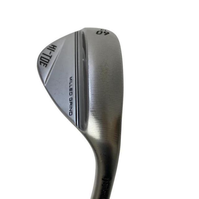 【中古】 テーラーメイド Taylor Made MILLED GRIND HI-TOE(2022) クローム 60°/13° ウェッジ WG NS PRO MODUS3 TOUR115 (フレックスS) メンズ 男性用 右利き 右用 Cランク ゴルフクラブ