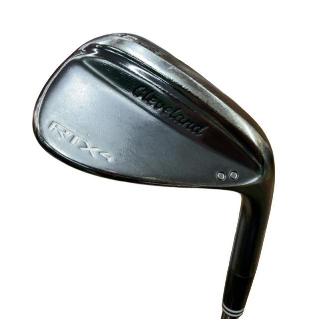 【中古】 クリーブランド Cleveland RTX-4 ブラックサテン 52°/10° MID ウェッジ WG Dynamic Gold (フレックスX) メンズ 男性用 右利き 右用 Cランク ゴルフクラブ