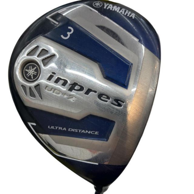 【中古】 ヤマハ inpres UD+2 3W フェアウェイウッド FW TMX-417F (フレックスR) メンズ 男性用 右利き 右用 Cランク ゴルフクラブ