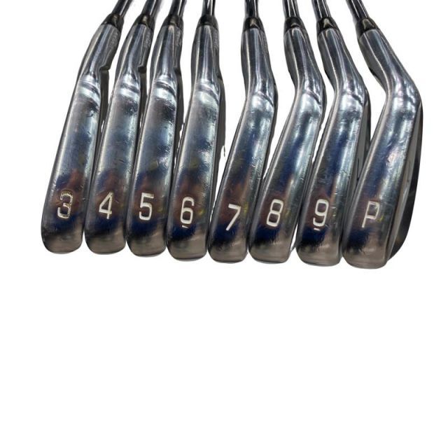 【中古】 ミズノ Mizuno Pro 241 8S アイアンセット IR 純正特注シャフト (フレックスX) メンズ 男性用 右利き 右用 Cランク ゴルフクラブ
